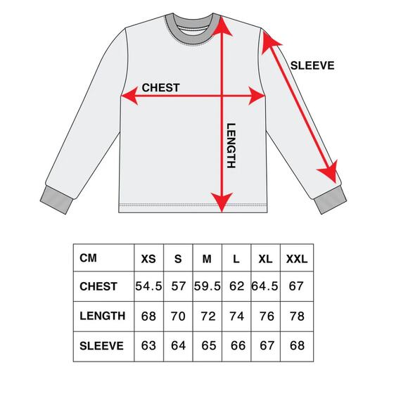 Good Morning - Spiral Logo LS Tee /Black/M / NWT - Picture 4 of 6